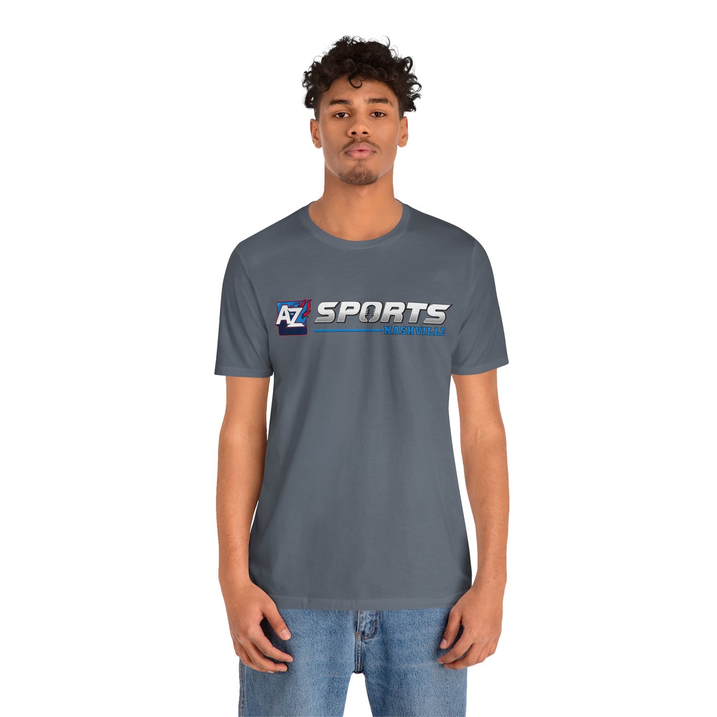 A to Z Sports Nashville Horizontal Short Sleeve Tee