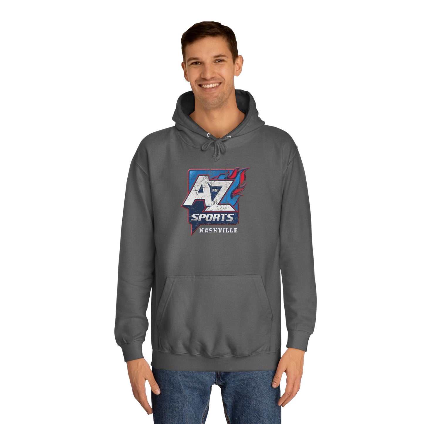 A to Z Sports Nashville Faded Hoodie
