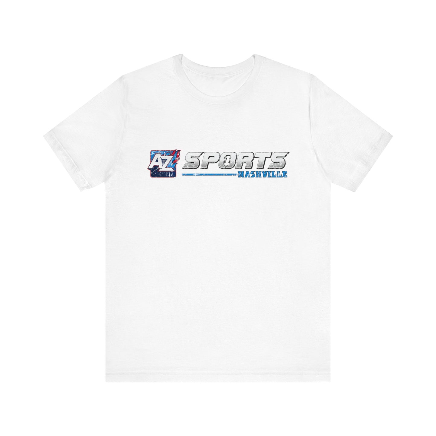 A to Z Sports Nashville Faded Horizontal Short Sleeve Tee
