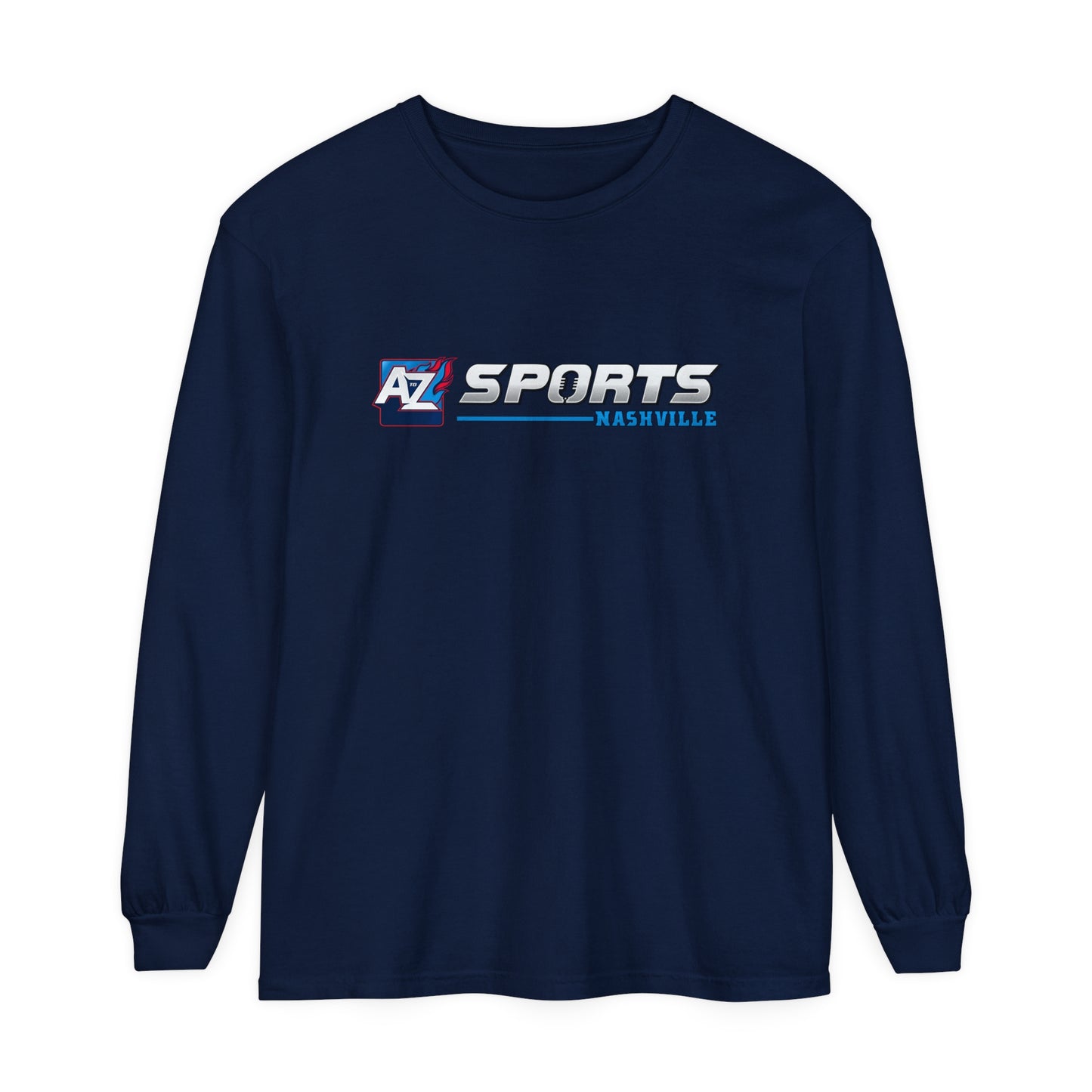 A to Z Sports Nashville Horizontal Logo Long Sleeve T-Shirt