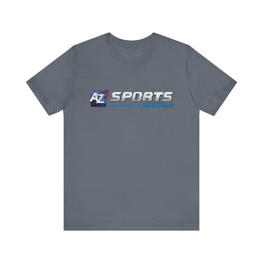 A to Z Sports Nashville Faded Horizontal Short Sleeve Tee