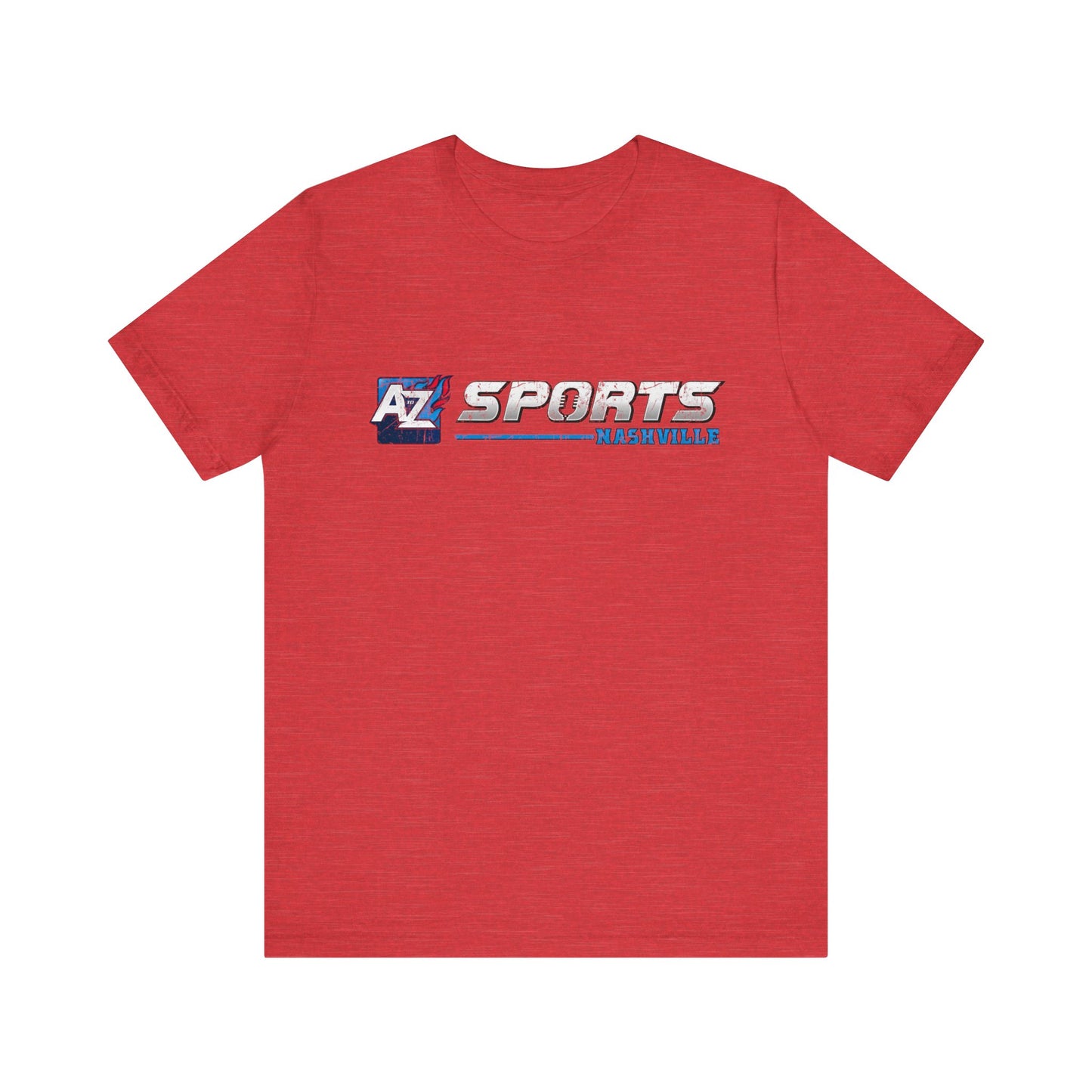 A to Z Sports Nashville Faded Horizontal Short Sleeve Tee